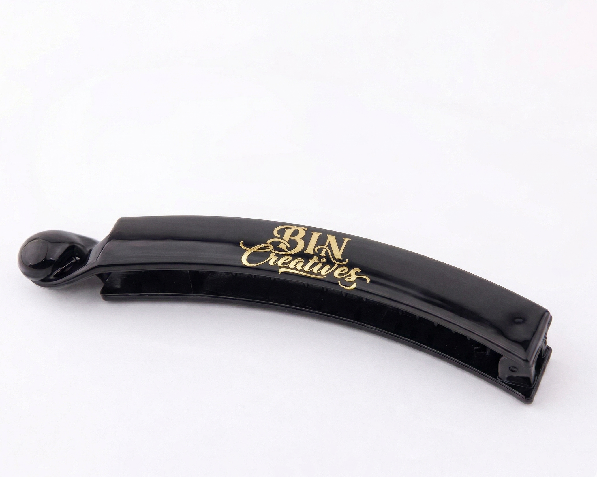 Customized Banana Hairclip - Black