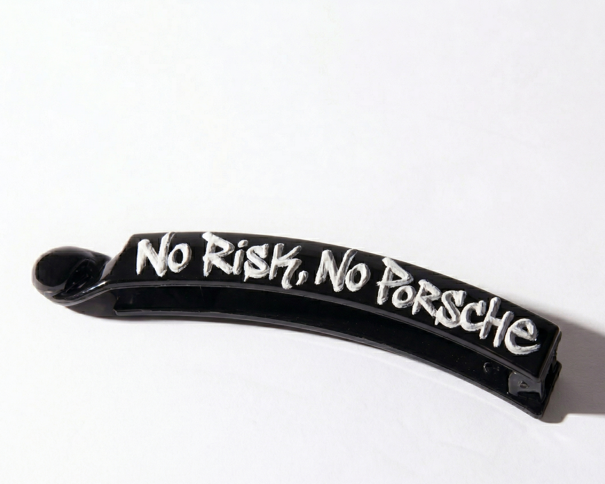 Customized Banana Hairclip - Black